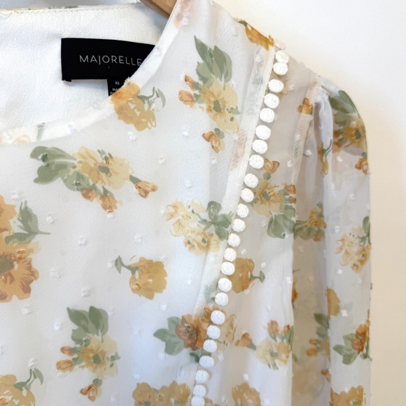 Majorelle Mini Dress in Misty Yellow - Picture 7 of 8